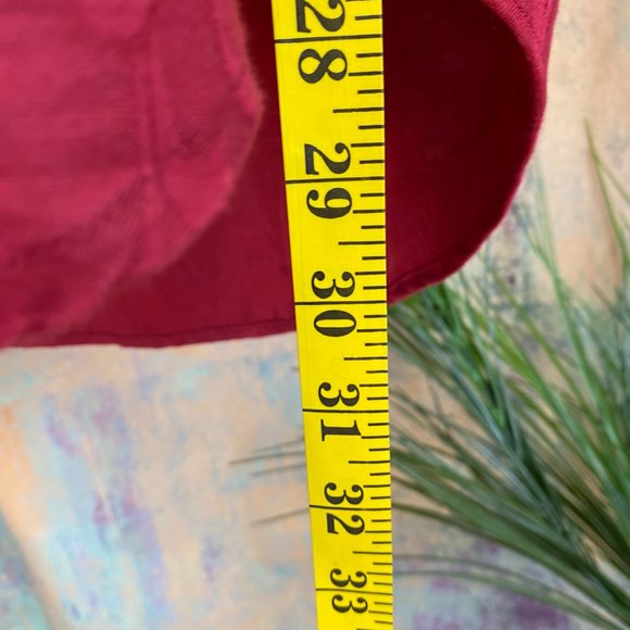 NWOT📌Whipper In Red Long Button Down Collar Shirt - Picture 8 of 16